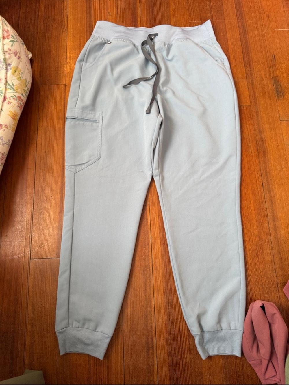 FIGS Dusty Blue Joggers